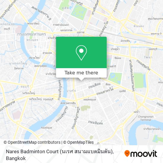 Nares Badminton Court (นเรศ สนามแบดมินตัน) map