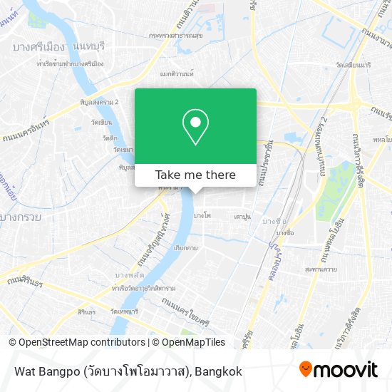 Wat Bangpo (วัดบางโพโอมาวาส) map