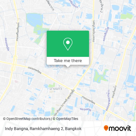 Indy Bangna, Ramkhamhaeng 2 map