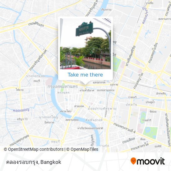 คลองรอบกรุง map