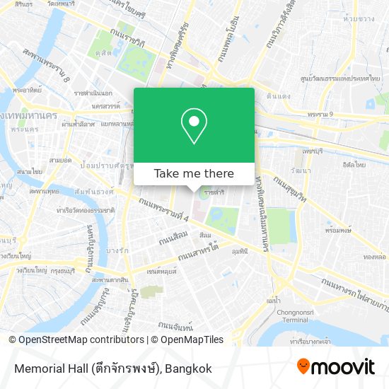 Memorial Hall (ตึกจักรพงษ์) map