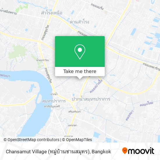 Chansamut Village (หมู่บ้านชานสมุทร) map