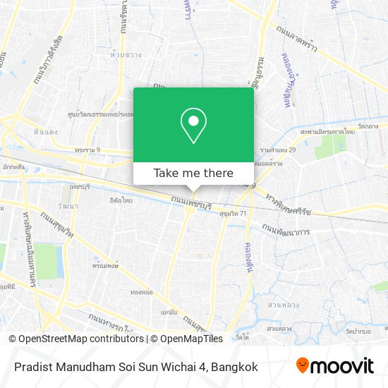 Pradist Manudham Soi Sun Wichai 4 map