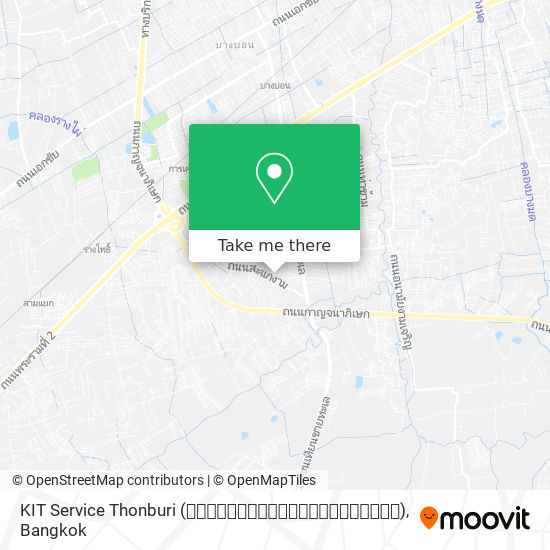 KIT Service Thonburi (ศูนย์บริการกริชธนบุรี) map