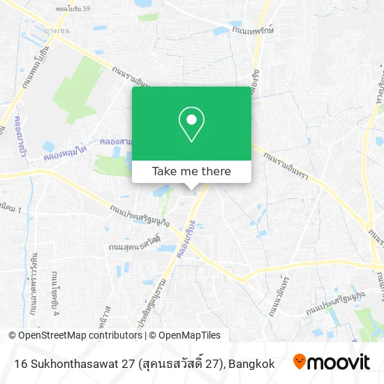 16 Sukhonthasawat 27 (สุคนธสวัสดิ์ 27) map