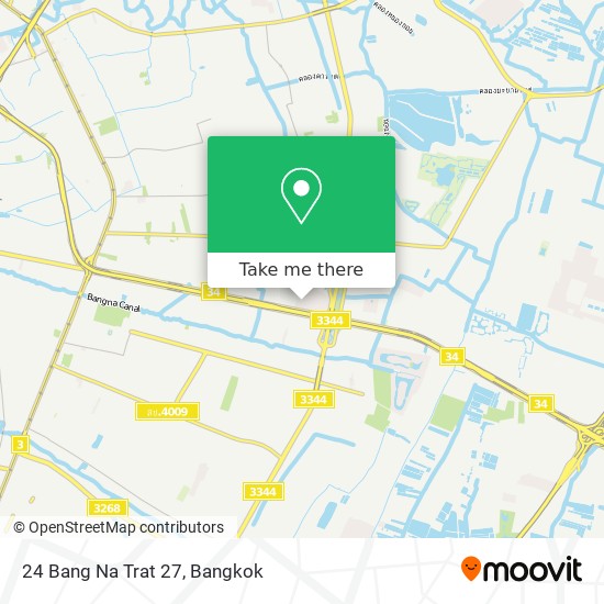 24 Bang Na Trat 27 map