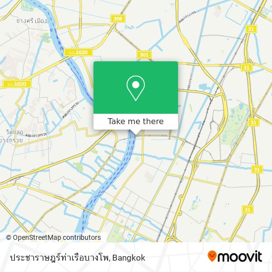 ประชาราษฎร์ท่าเรือบางโพ map