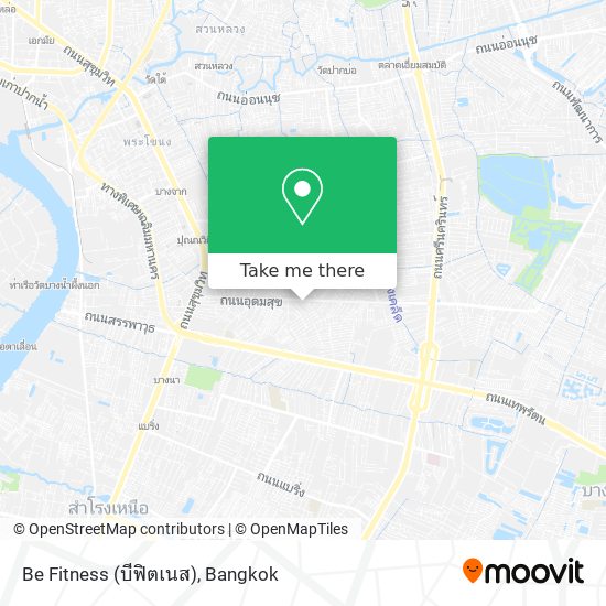 Be Fitness (บีฟิตเนส) map