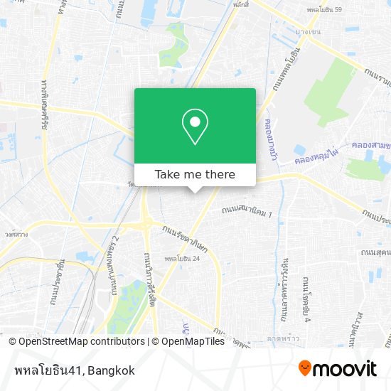 พหลโยธิน41 map