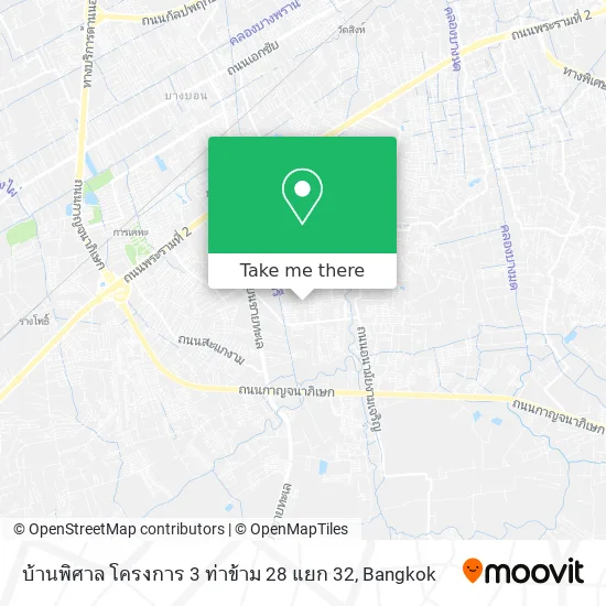 บ้านพิศาล โครงการ 3 ท่าข้าม 28 แยก 32 map