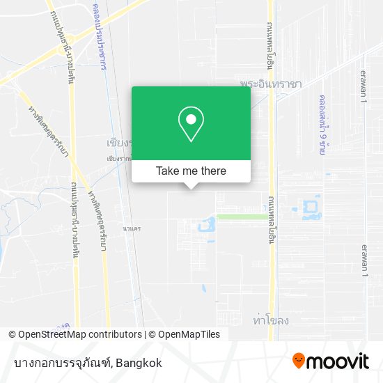 บางกอกบรรจุภัณฑ์ map
