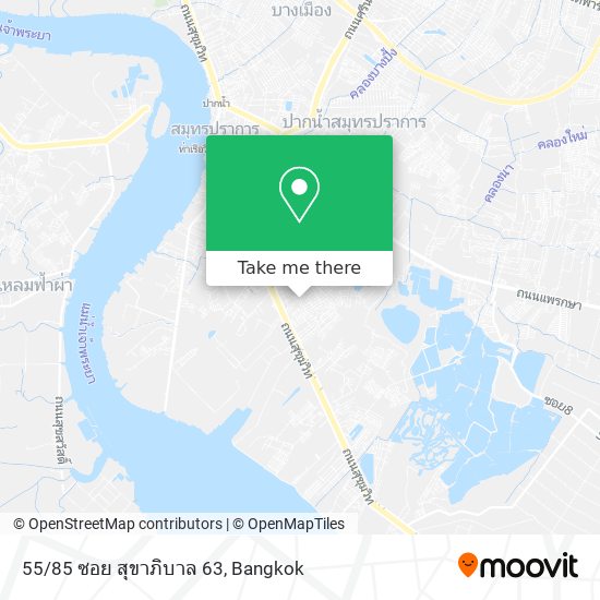 55/85 ซอย สุขาภิบาล 63 map