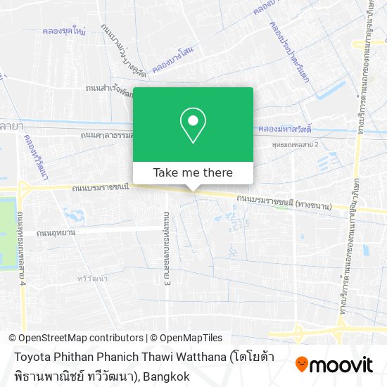 Toyota Phithan Phanich Thawi Watthana (โตโยต้า พิธานพาณิชย์ ทวีวัฒนา) map