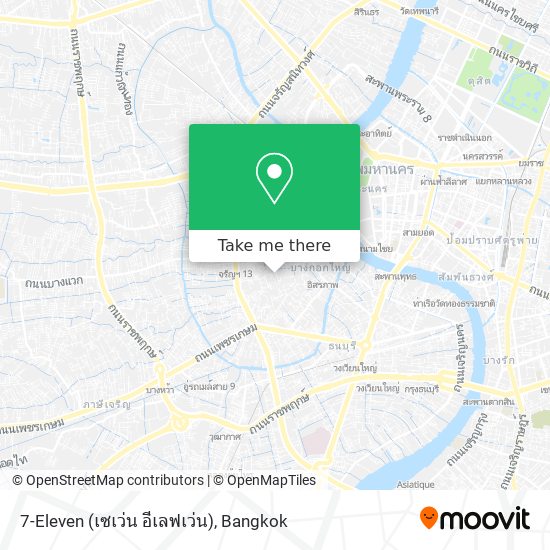 7-Eleven (เซเว่น อีเลฟเว่น) map