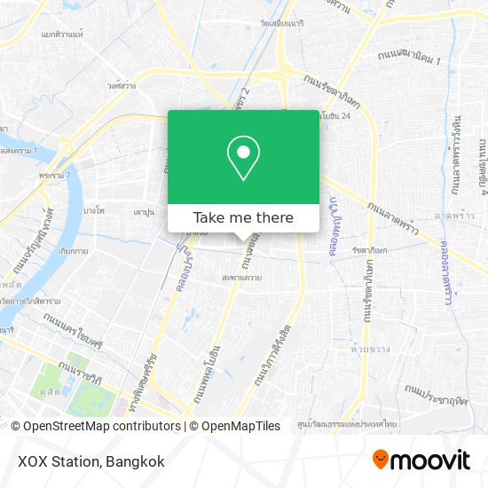 XOX Station map
