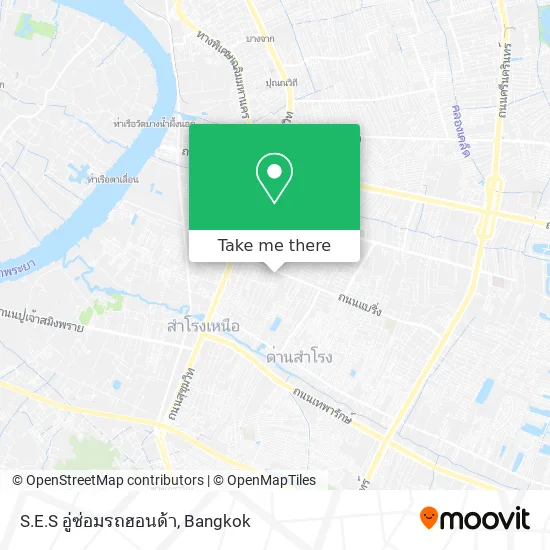 S.E.S  อู่ซ่อมรถฮอนด้า map