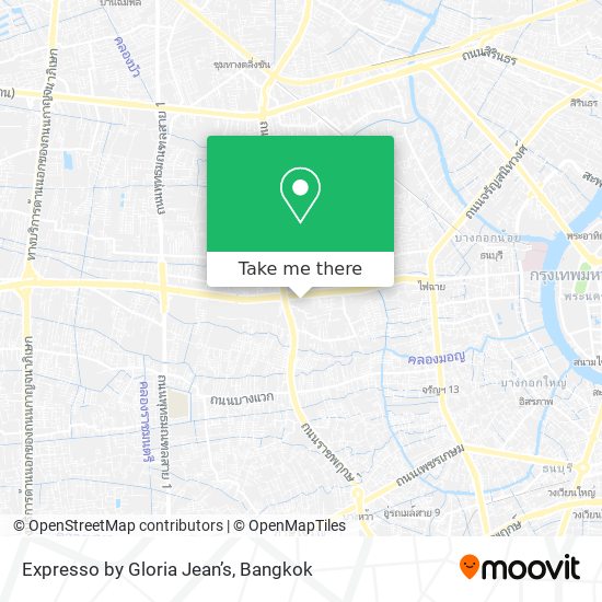 Expresso by Gloria Jean’s map