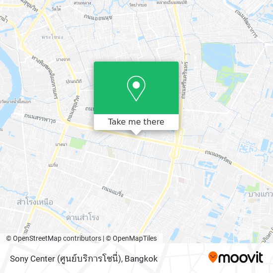 Sony Center (ศูนย์บริการโซนี่) map