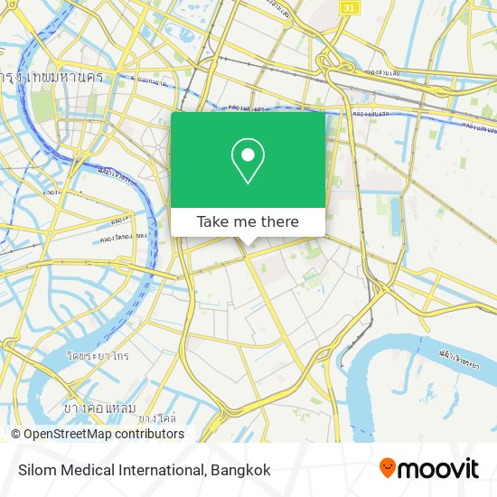 Silom Medical International map