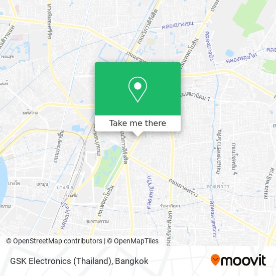 GSK Electronics (Thailand) map