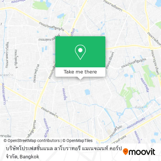 บริษัทโปรเฟสชั่นแนล ลาโบราทอรี แมเนจเมนท์ คอร์ป จำกัด map