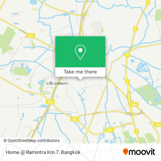 Home @ Ramintra Km.7 map