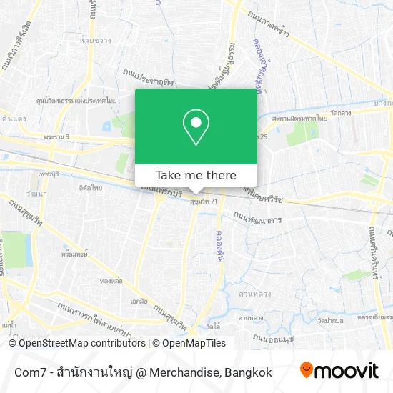 Com7 - สำนักงานใหญ่ @ Merchandise map