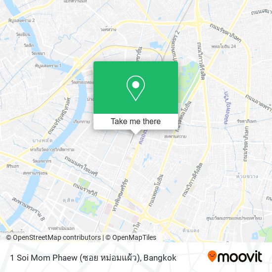 1 Soi Mom Phaew (ซอย หม่อมแผ้ว) map