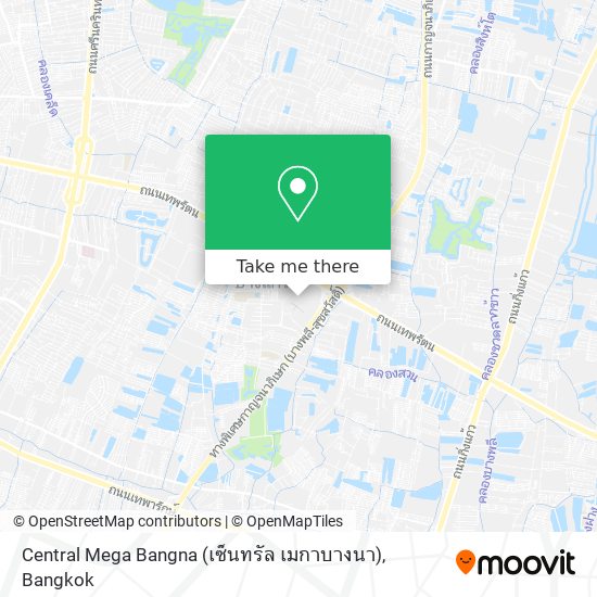 Central Mega Bangna (เซ็นทรัล เมกาบางนา) map