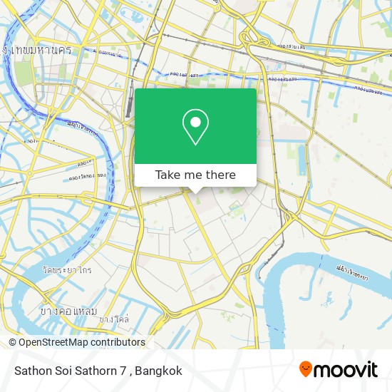 Sathon Soi Sathorn 7 map