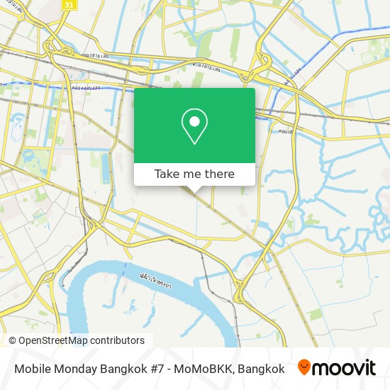 Mobile Monday Bangkok #7 - MoMoBKK map