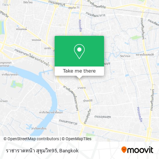 ราชาราดหน้า สุขุมวิท95 map