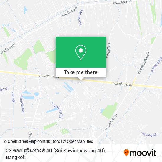 23 ซอย สุวินทวงศ์ 40 (Soi Suwinthawong 40) map