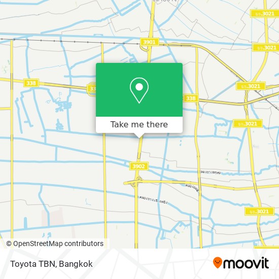 Toyota TBN map