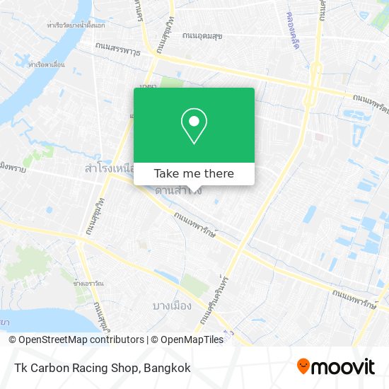 Tk Carbon Racing Shop map