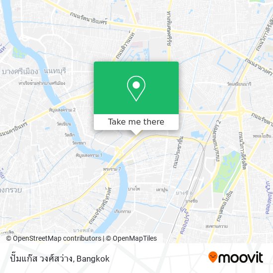 ปั๊มแก๊ส วงศ์สว่าง map