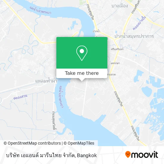 บริษัท เอแอนด์ มารีนไทย จำกัด map