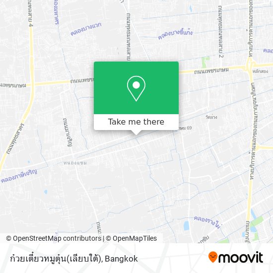 ก๋วยเตี๋ยวหมูตุ๋น(เลียบใต้) map