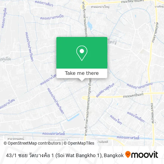 43 / 1 ซอย วัดบางค้อ 1 (Soi Wat Bangkho 1) map