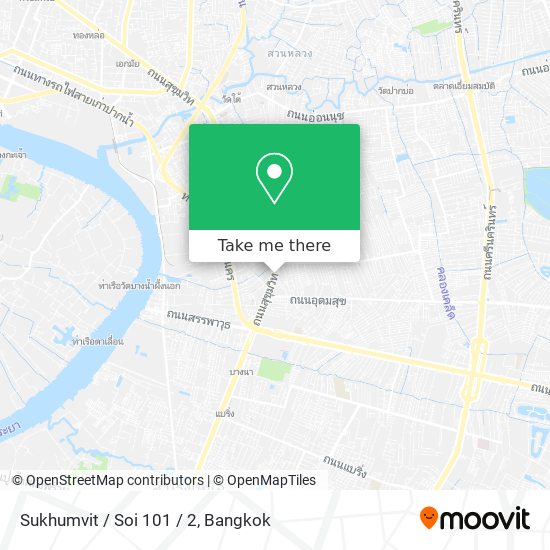 Sukhumvit / Soi 101 / 2 map