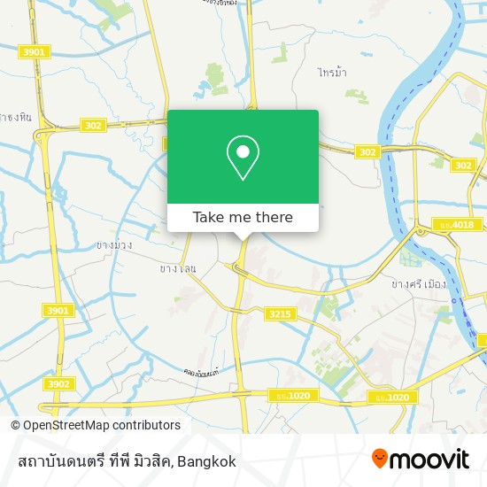 สถาบันดนตรี ทีพี มิวสิค map