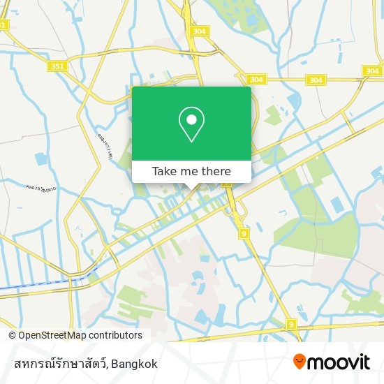 สหกรณ์รักษาสัตว์ map