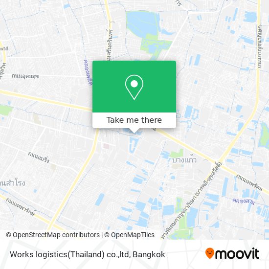Works logistics(Thailand) co.,ltd map
