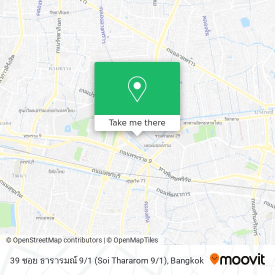 39 ซอย ธารารมณ์ 9 / 1 (Soi Thararom 9 / 1) map