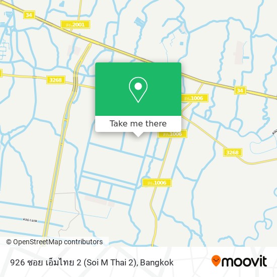 926 ซอย เอ็มไทย 2 (Soi M Thai 2) map