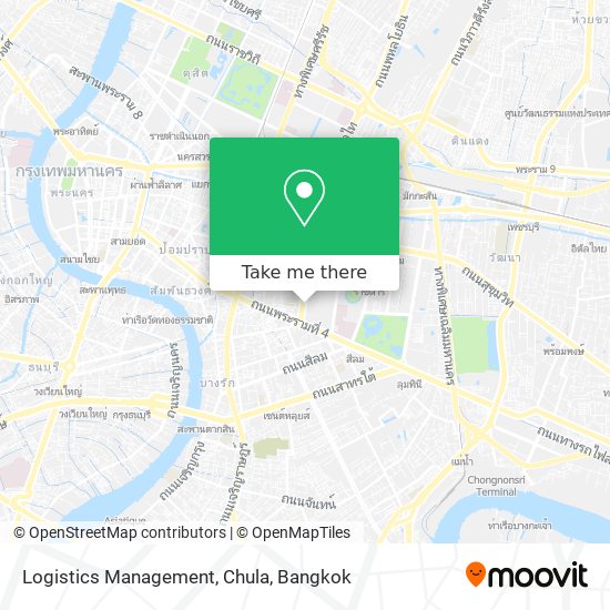 Logistics Management, Chula map