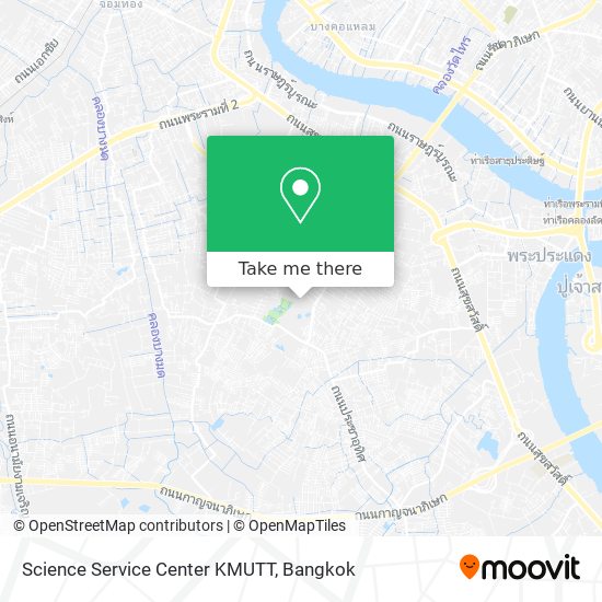 Science Service Center KMUTT map