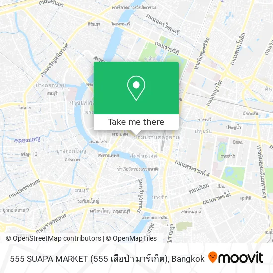 555 SUAPA MARKET (555 เสือป่า มาร์เก็ต) map