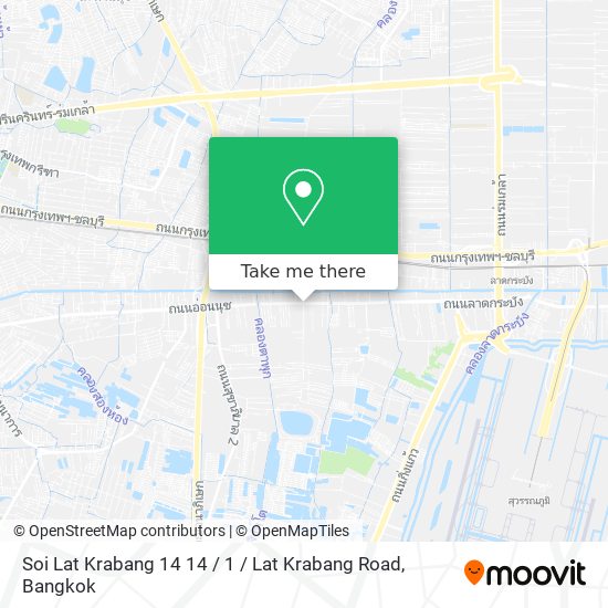 Soi Lat Krabang 14 14 / 1 / Lat Krabang Road map