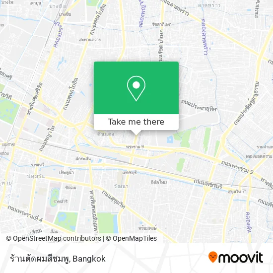 ร้านตัดผมสีชมพู map